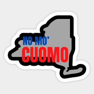 No mo Cuomo Sticker